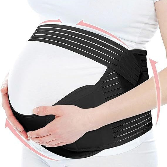 Strap Pregnant Women's Three-piece Set Abdominal Belt